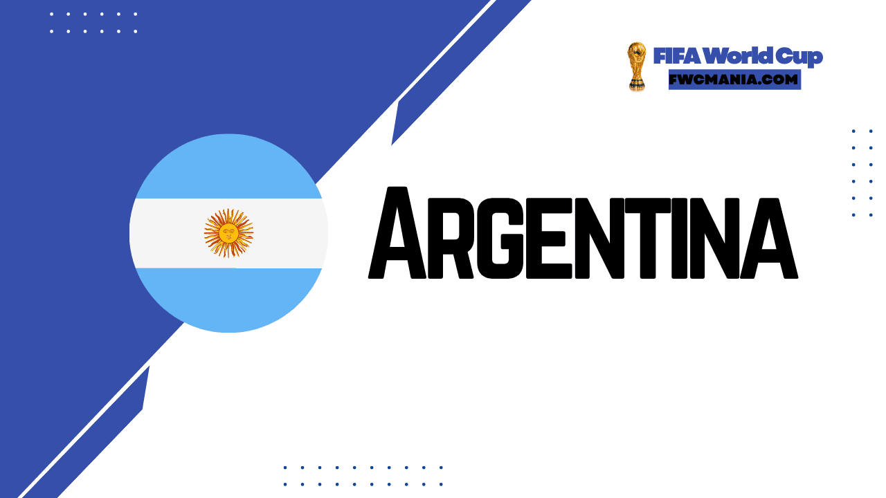 Argentina national football team graphic