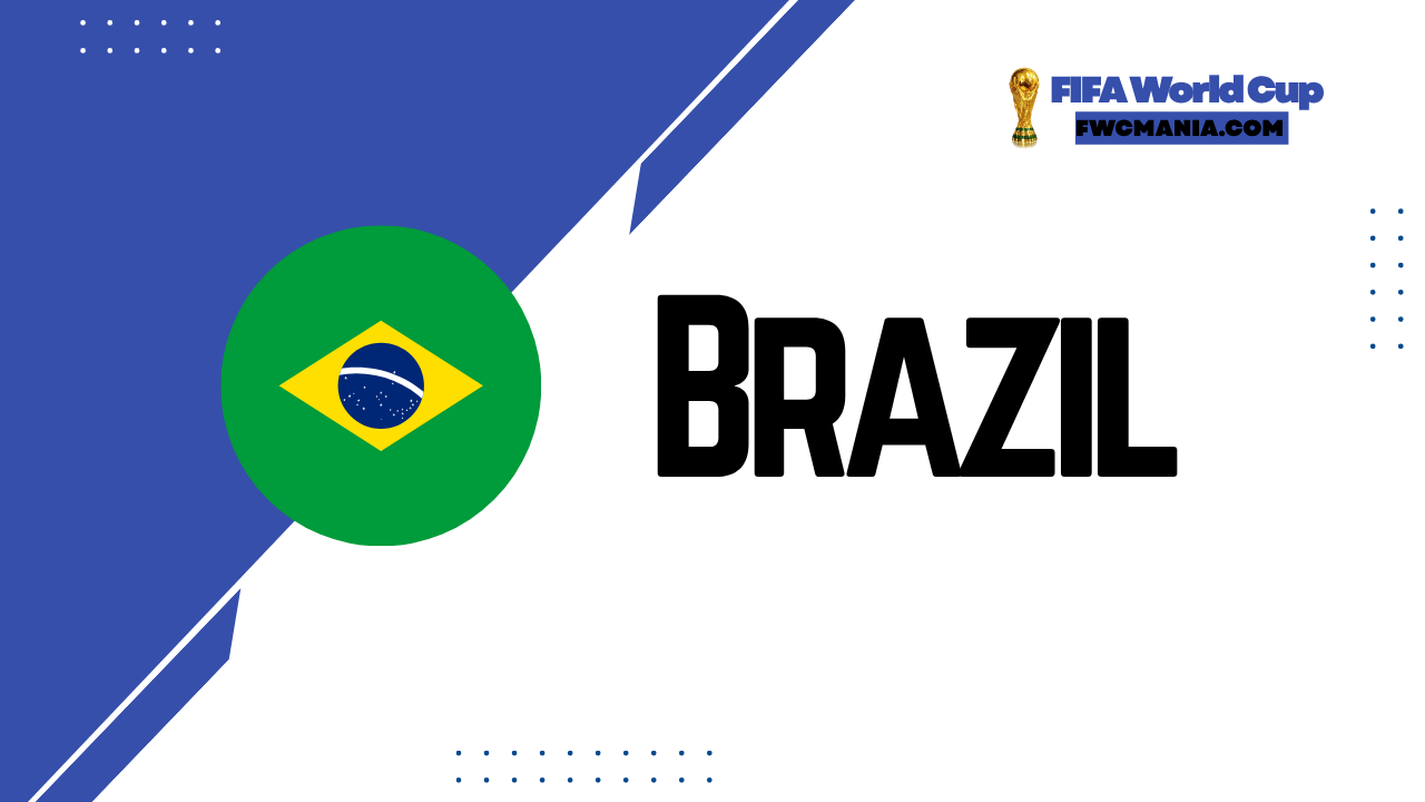 Brazil national team squad graphic — FIFA World Cup 2026 title contenders
