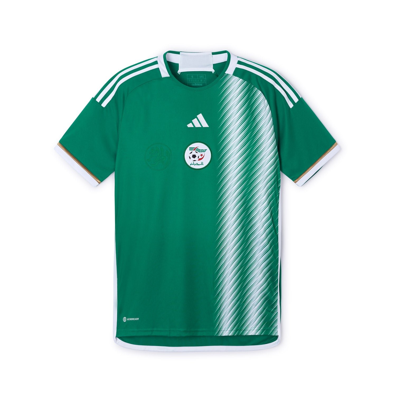 Algeria away kit for FIFA World Cup 2026 — dark green Adidas shirt