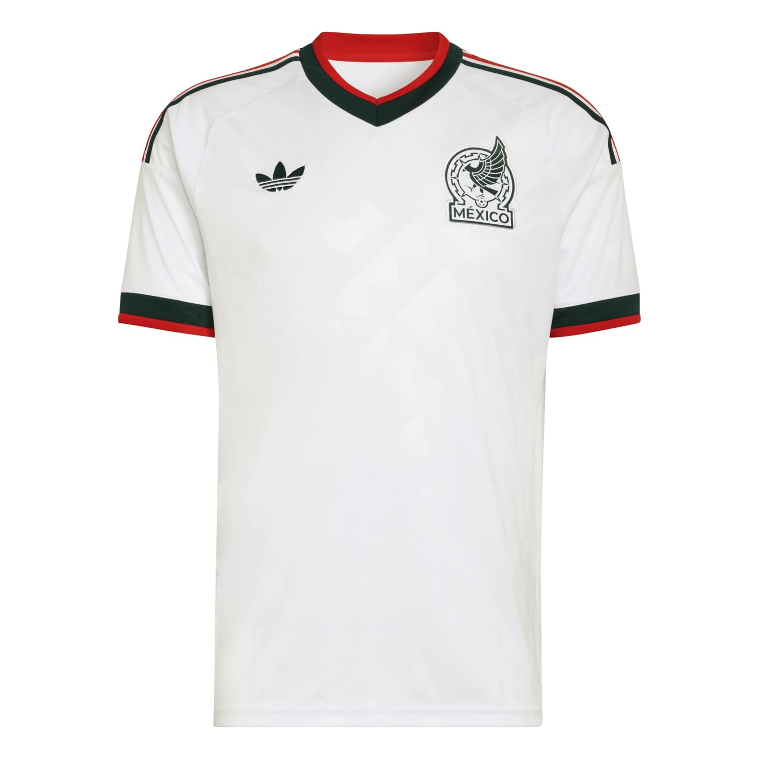 Mexico away kit for FIFA World Cup 2026 — black and gold Adidas shirt