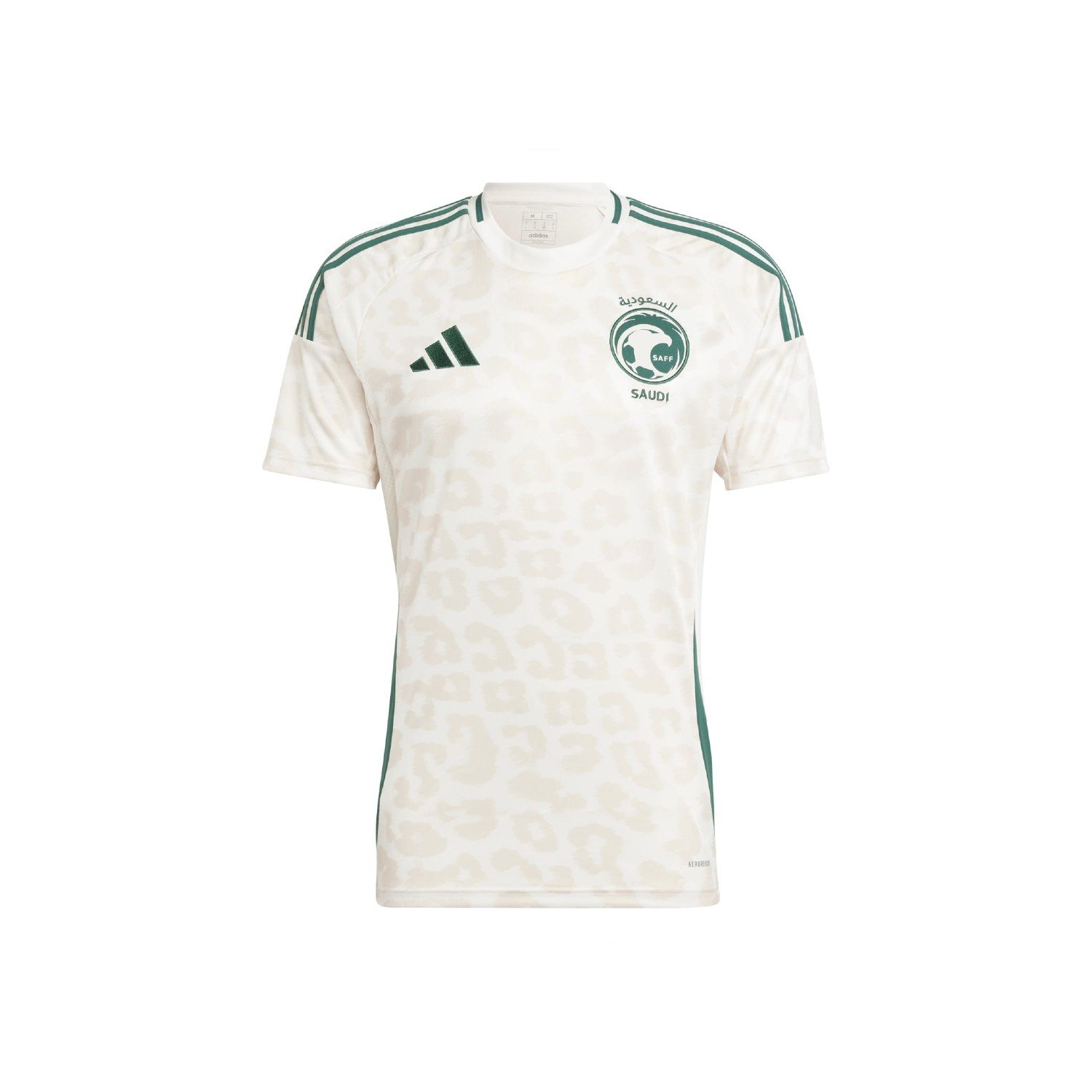 Saudi Arabia away kit for FIFA World Cup 2026 — green Adidas shirt