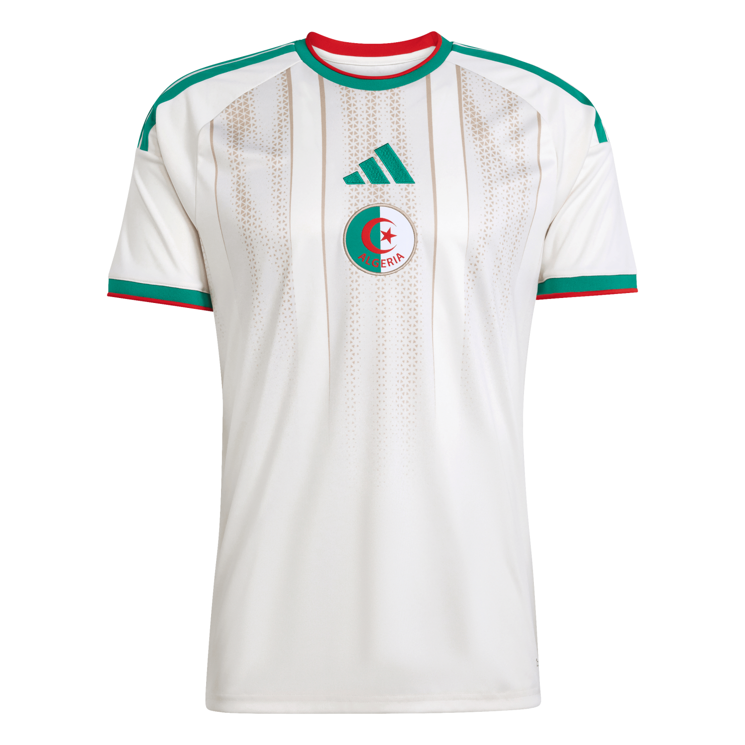 Algeria home kit for FIFA World Cup 2026 — white and green