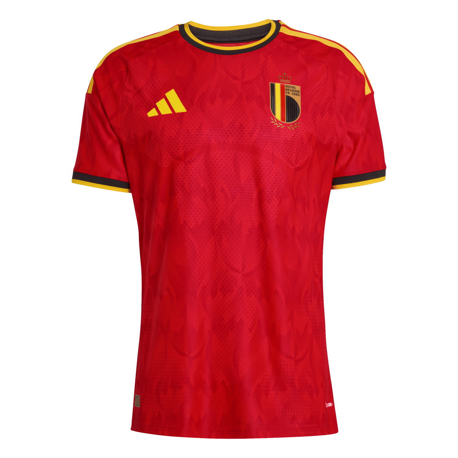 Belgium home kit for FIFA World Cup 2026 — burgundy and black