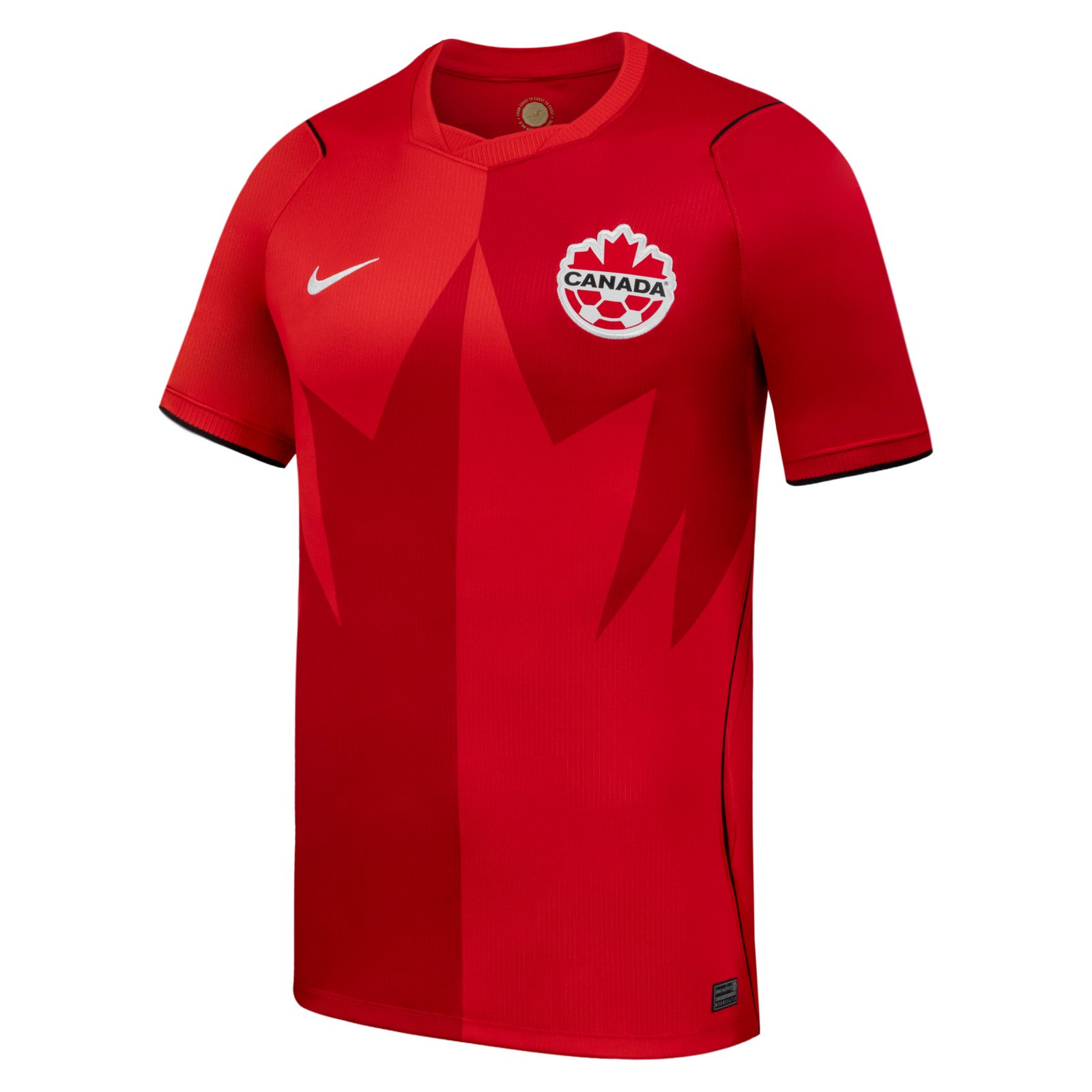 Canada home kit for FIFA World Cup 2026 — red and white