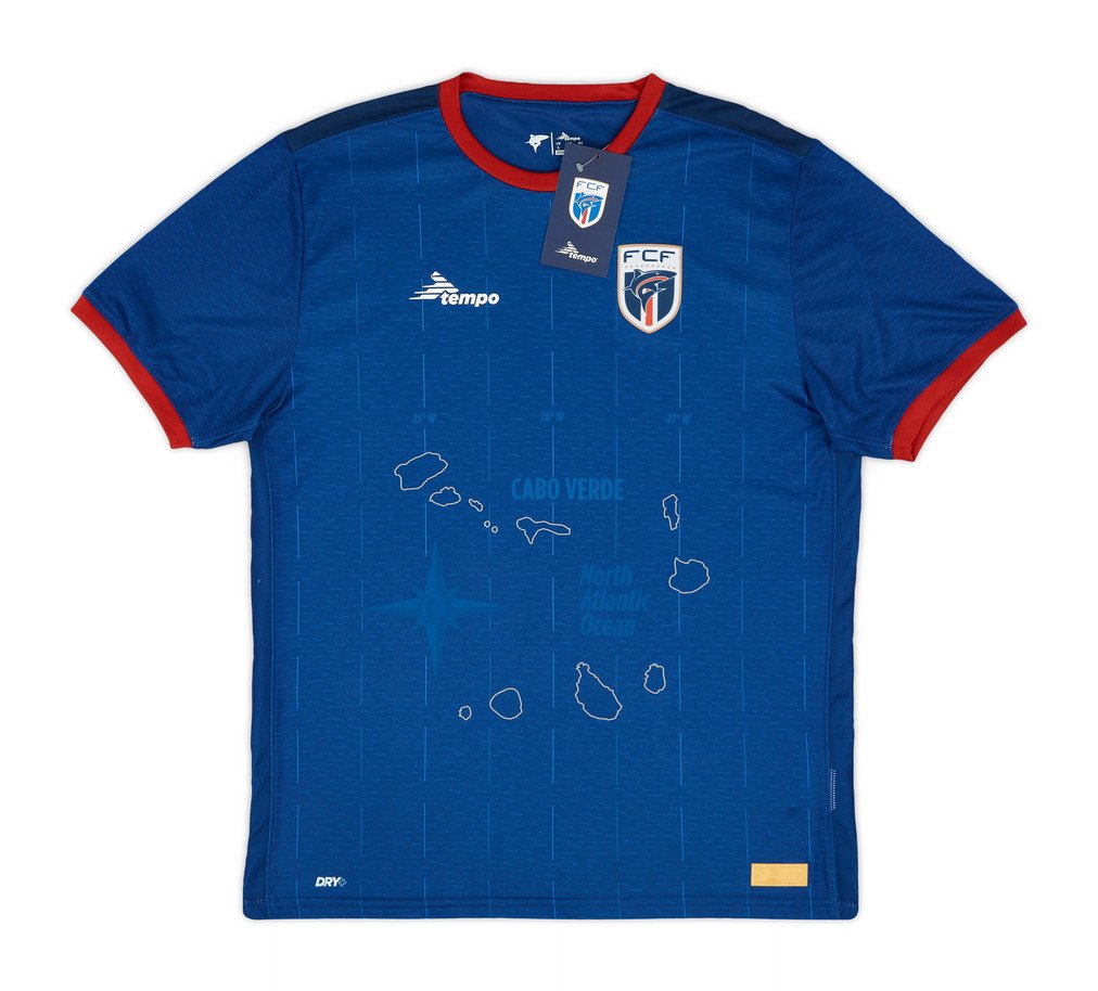 Cape Verde home kit for FIFA World Cup 2026 — royal blue