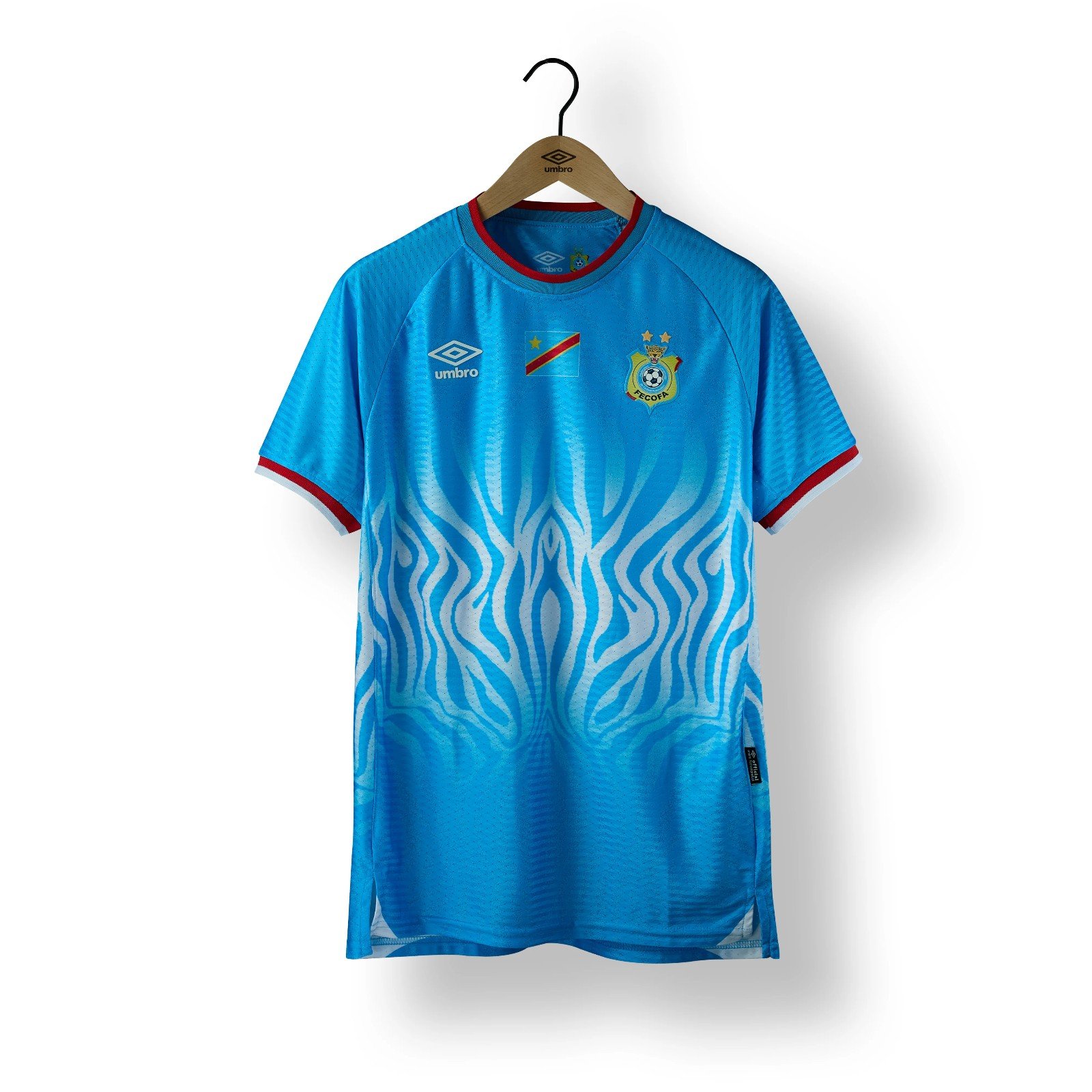 DR Congo home kit for FIFA World Cup 2026 — royal blue with red and yellow accents