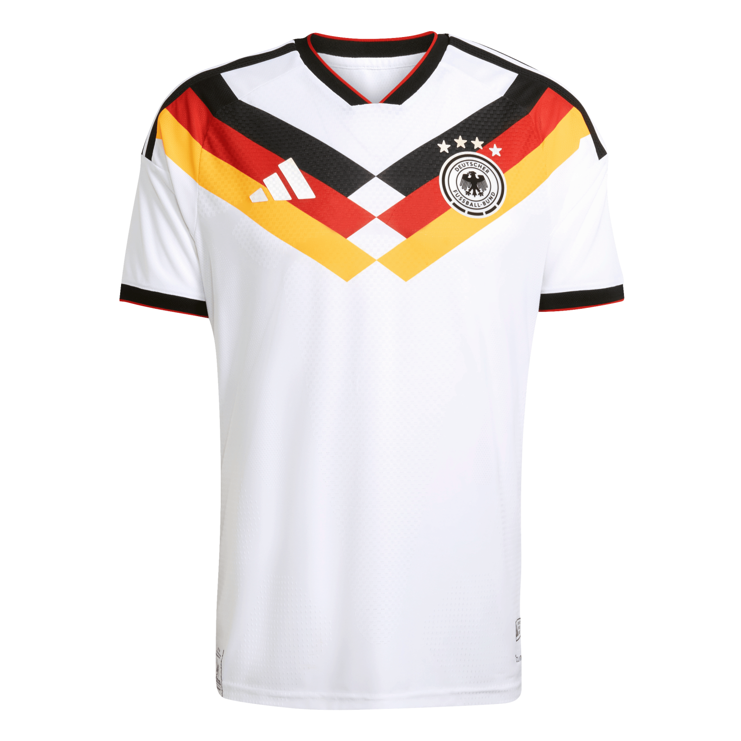 Germany home kit for FIFA World Cup 2026 — white and black