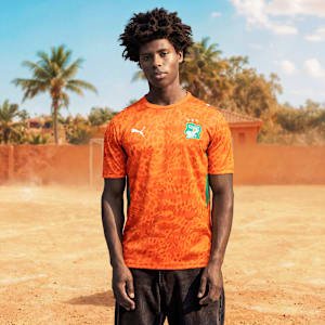 Ivory Coast home kit for FIFA World Cup 2026 — white and green