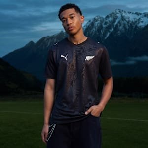 New Zealand home kit for FIFA World Cup 2026 — white with black accents
