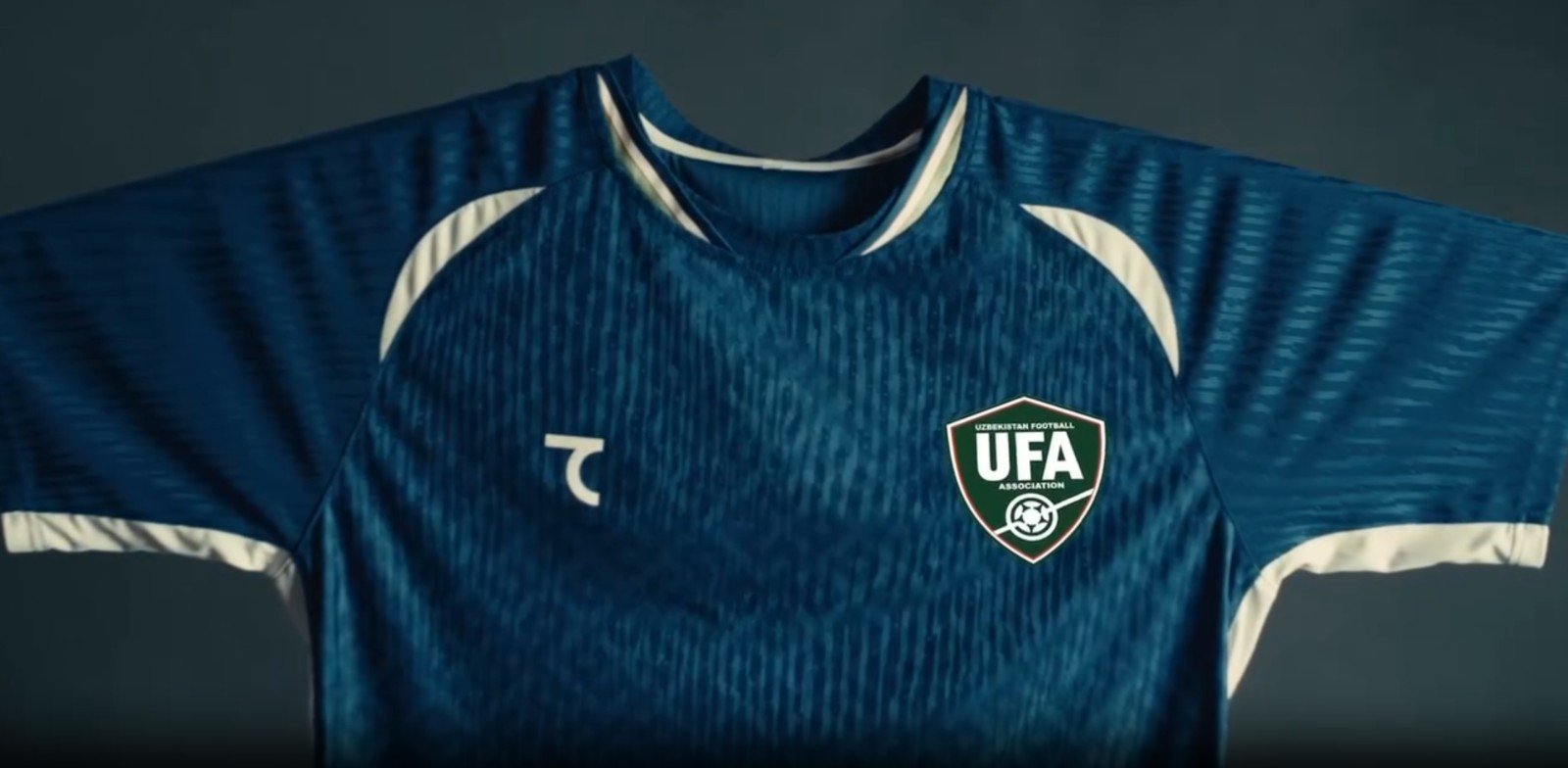 Uzbekistan home kit for FIFA World Cup 2026 — blue and white
